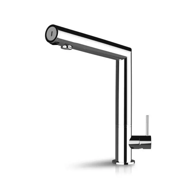 Ultima Occasione Mezclador electrónico de fregadero de cocina con tecnología de doble sensor en color cromo DMP Hello 100 86706