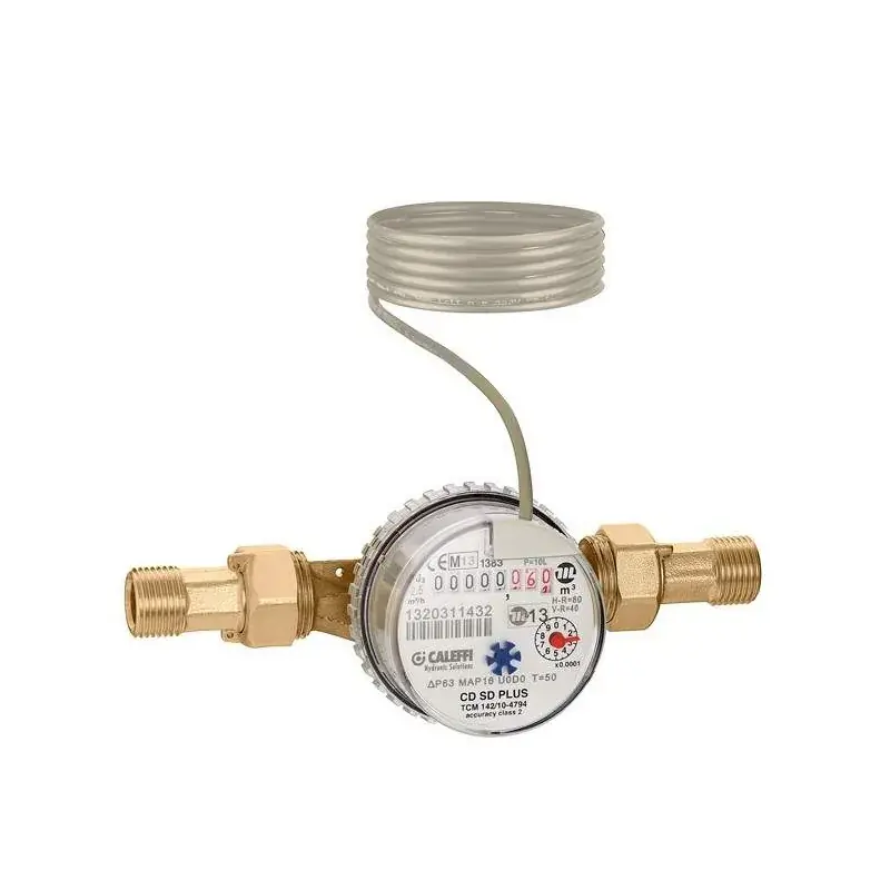 Contador volumétrico con salida de impulsos Caleffi 7942 Affare