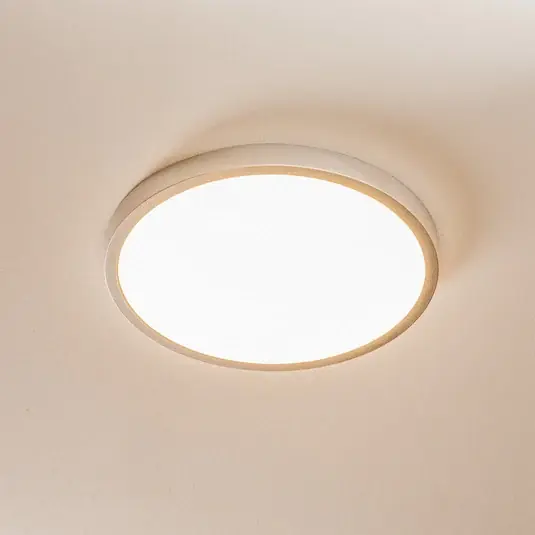 Plafoniera LED Vika rotonda, titanio, Ø 30cm A Buon Prezzo