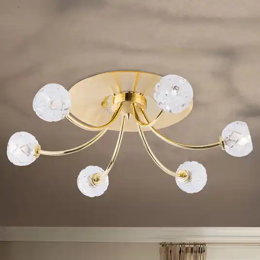 Plafoniera Maderno,oro, 57 cm Promozione