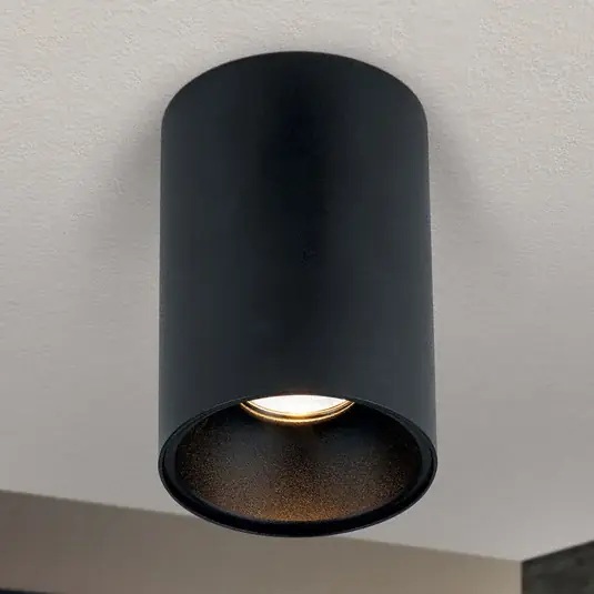 Economico Spot da soffitto Starlight, rotondo, nero