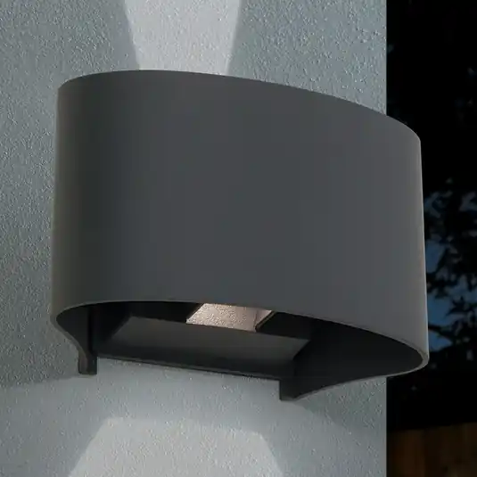 Applique LED da esterni Greta, up/down, antracite Offerta