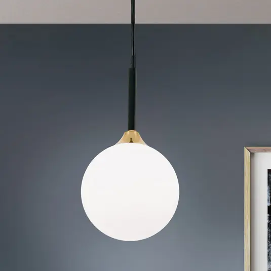 Lampada a sospensione Snowwhite, 1 luce, nero Compra Adesso