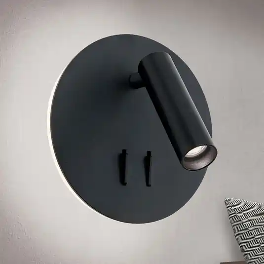 Direttamente Dal Produttore Applique LED Lenny con 2 luci, nero