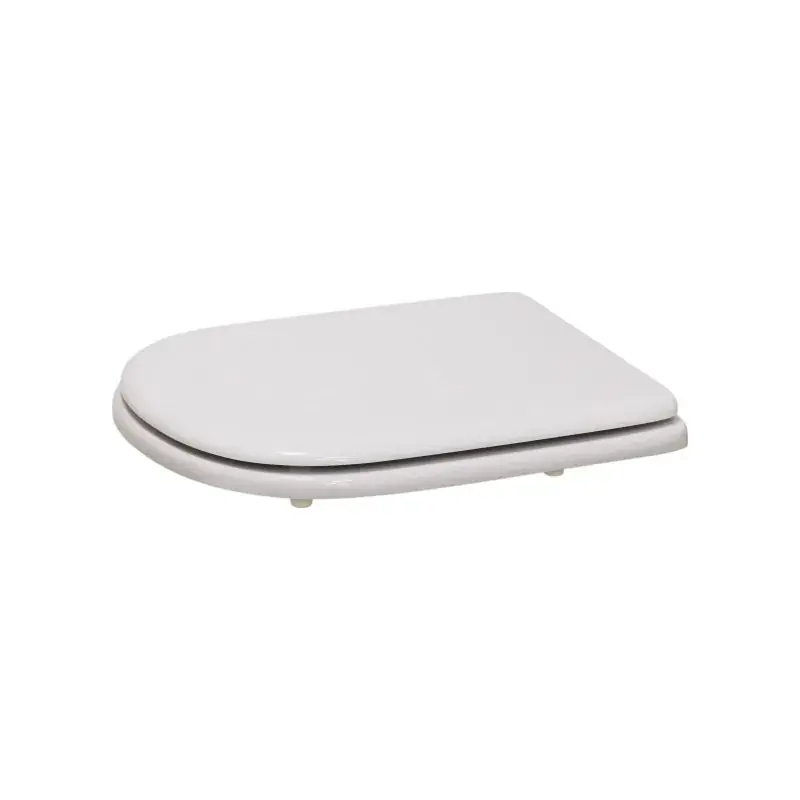 Asiento de inodoro con bisagras de latón para inodoros serie Gemma2 Dolomite Niclam N115 Must-Have