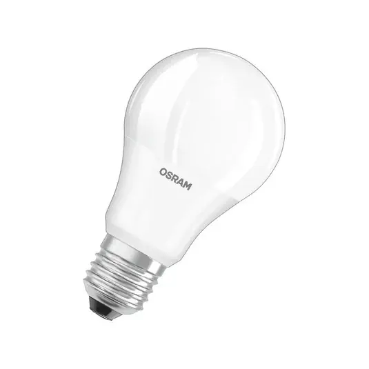 OSRAM Lampadina LED E27 Base CL A 8W 4.000K opaco 3 unità Soddisfatti O Rimborsati