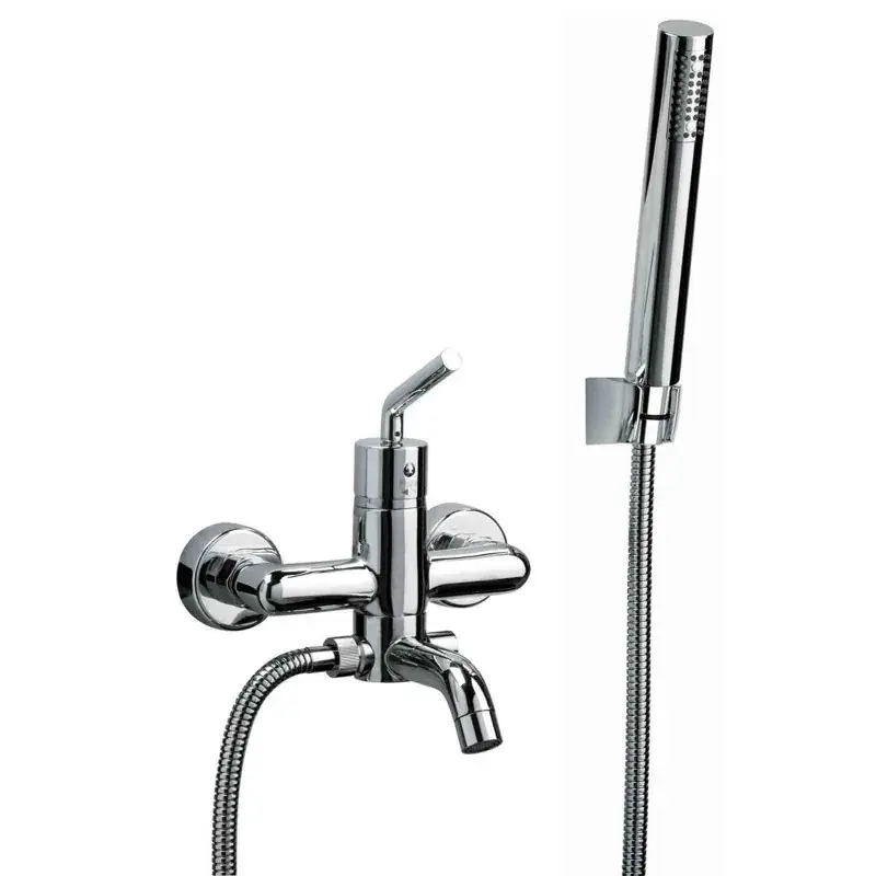 Mezclador de baño externo con set de ducha Piralla Garda 0AS00002A21 Nuovo Arrivo