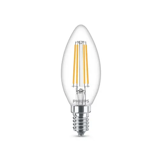 Philips Classic LED E14 B35 6,5W 2.700K Consegna Rapida