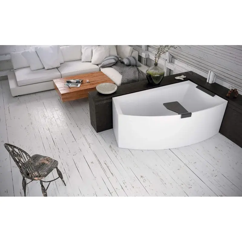Bañera de esquina versión HYDRO PLUS Novellini Divina O Promozione Esclusiva