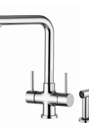 Compra Online Mezclador de cocina de 3 vías con ducha Rub.Magistro 373