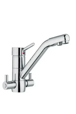 Grifo de cocina de 4 vías para agua filtrada Rub.Magistro 64UR Spedizione Espresso