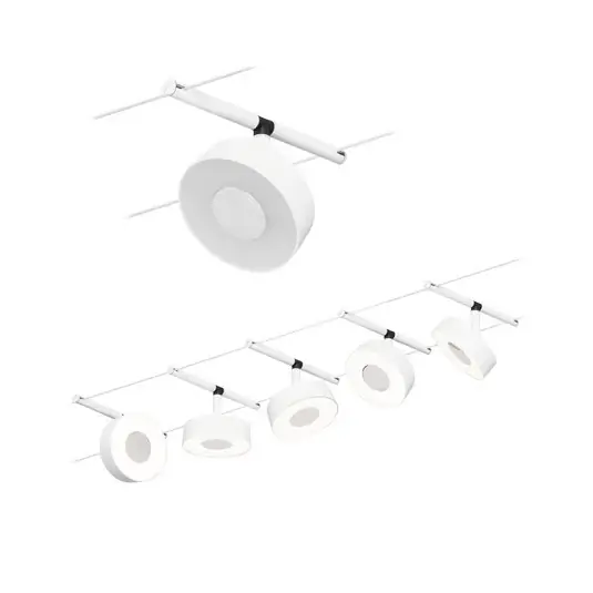 Paulmann Circle LED funi 5 luci bianco satinato Offerta