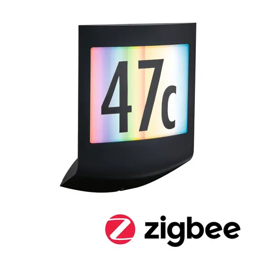 Acquista Ora Paulmann Padea Numero civico con luce a LED ZigBee RGBW