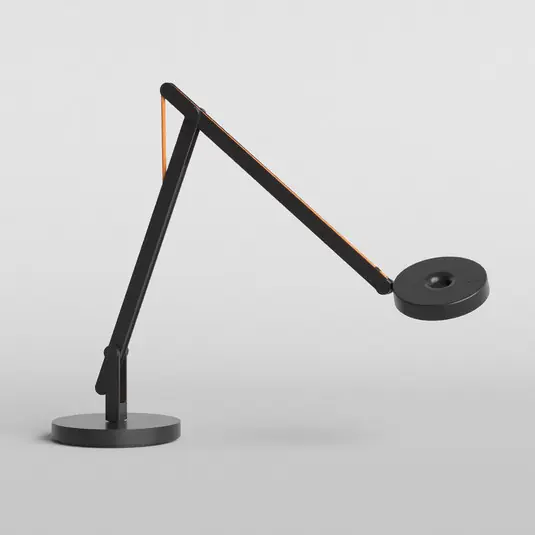 Ultimissimo Modello Rotaliana lampada LED da tavolo String Mini T1, nera, dimmerabile, CCT