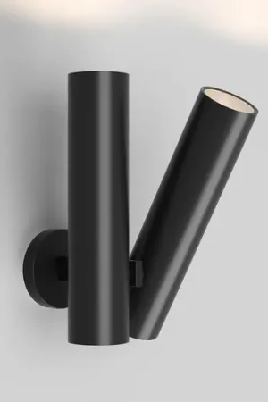 Rotaliana Tobu W1 applique, 3000K, 50°, nero Promo Stagionale
