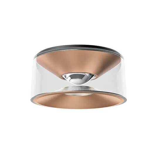 Ribag Vior Plafoniera LED oro rosa 40° 3.000K Soddisfatti O Rimborsati