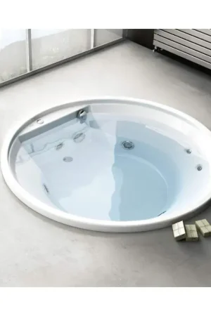 Bañera redonda empotrada Jacuzzi Project Round A Buon Prezzo