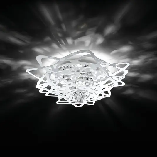 Nuovo Arrivo Slamp Aurora Plafoniera mini, bianca