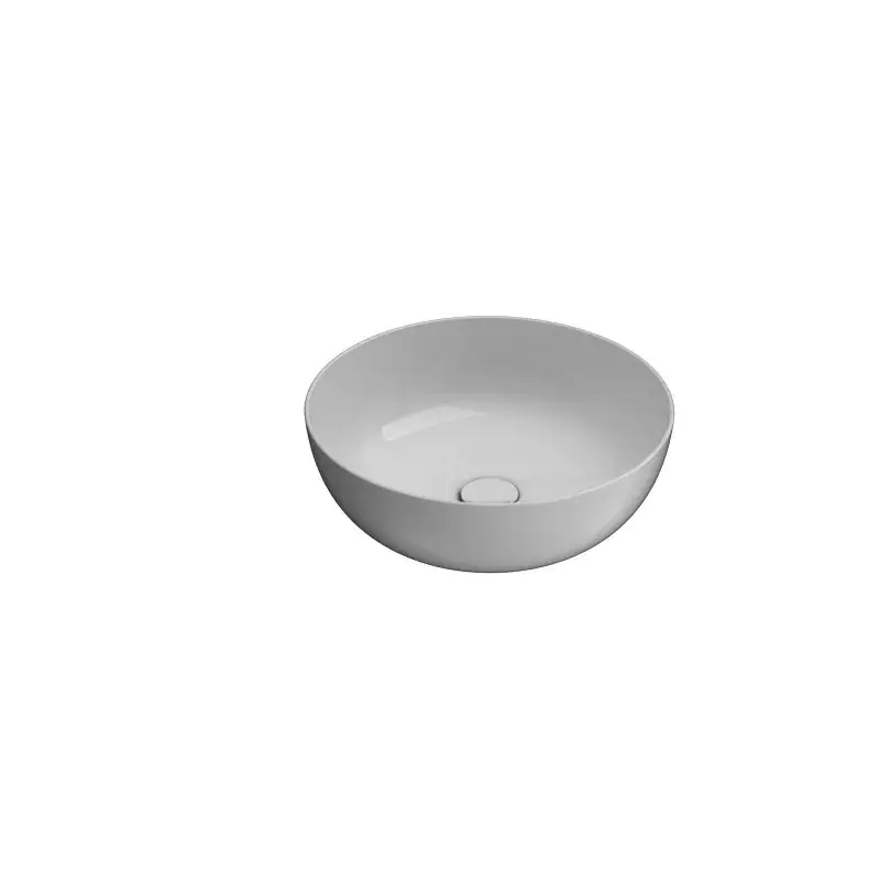 Professionale Lavabo redondo de cerámica Ø45 cm Globo T-EDGE B6T45