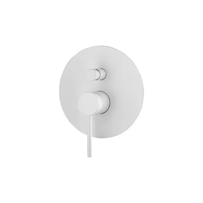 Acquista Ora Mezclador de ducha empotrable de 2 vías blanco opaco Gattoni Easy 2234/22BO