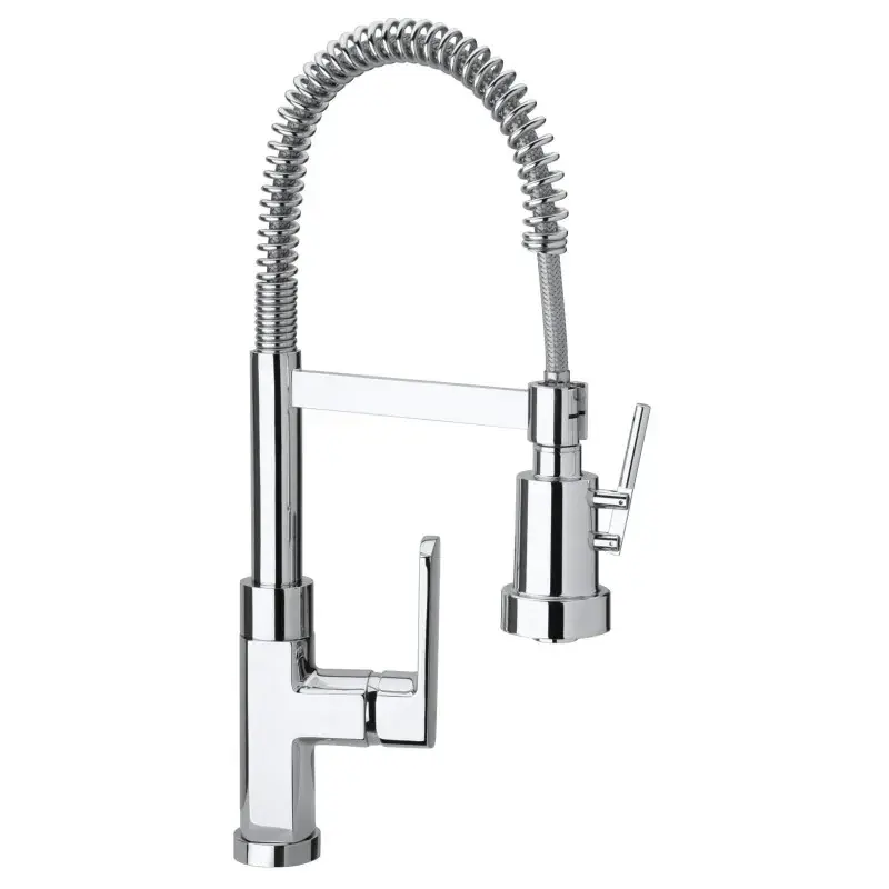 Professionale Mezclador de fregadero de cocina con ducha profesional Paini Ovo 86CR557P