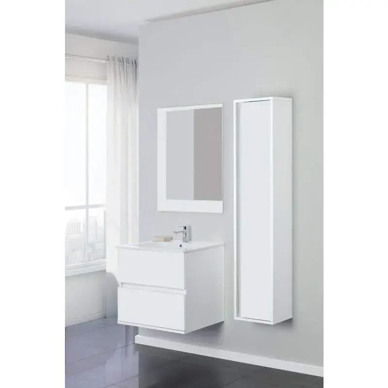 Composición baño suspendido blanco 60 cm Feridras Fabula 801022 Offerta