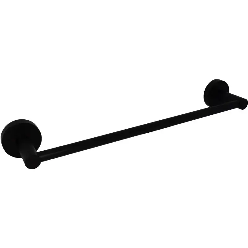 Toallero redondo de 60 cm, color negro mate, para baño Capannoli Hoop HP160 MM Ultima Occasione