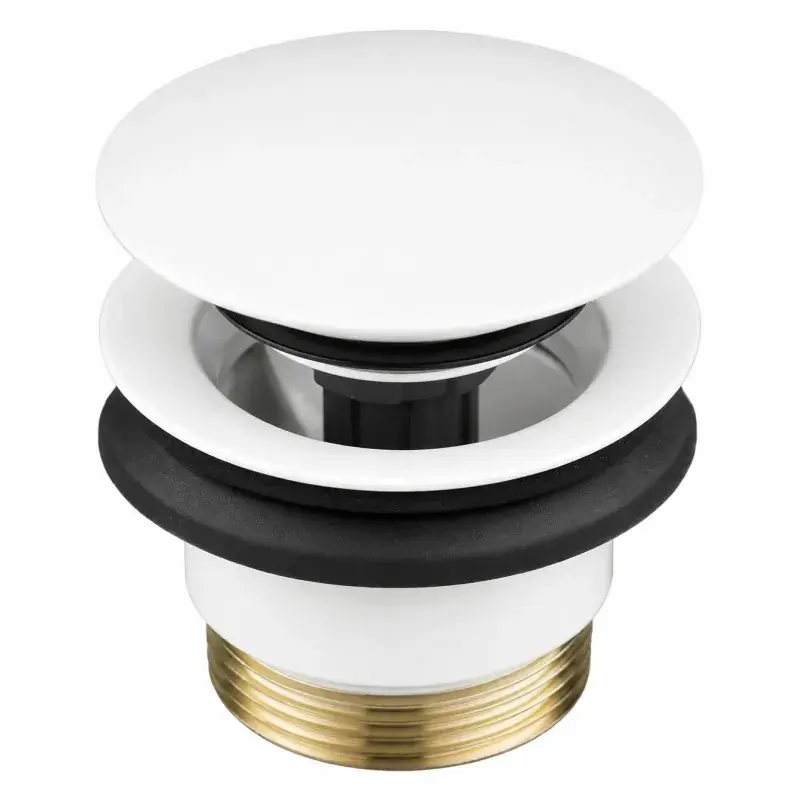 Desagüe clic-clac en color blanco mate Gattoni 1510/00BO Scelto Dai Clienti