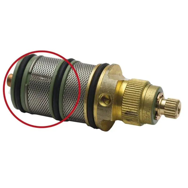 Spedito Oggi Cartucho termostático recubierto de teflón de 1/2 ”, tipo estándar Thermomat TCRT12FVTFL