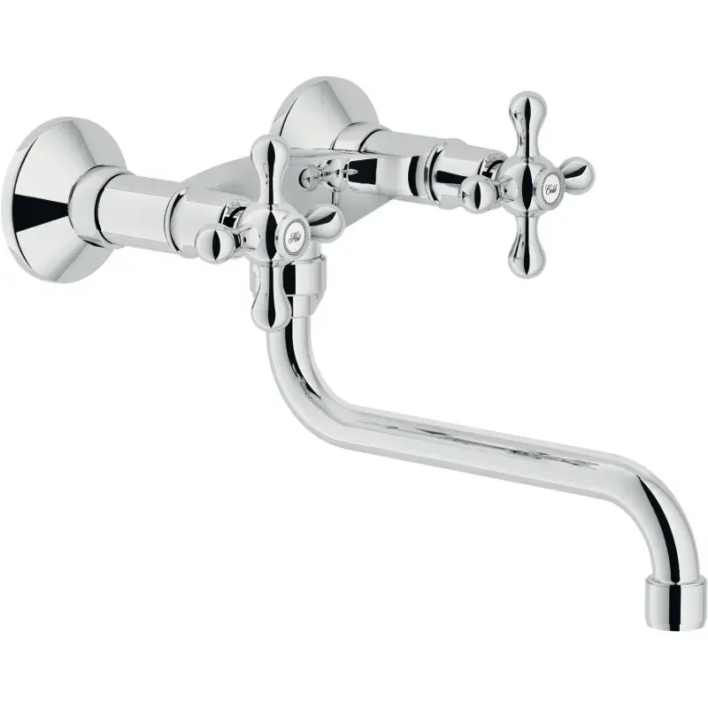 Subito Disponibile Mezclador de lavabo de pared con caño giratorio Nobili Grazia GRC5003CR
