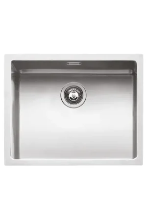 Fregadero de cocina de acero inoxidable para instalación empotrada 50 x 40 cm Barazza 1X5040I Ordina Subito