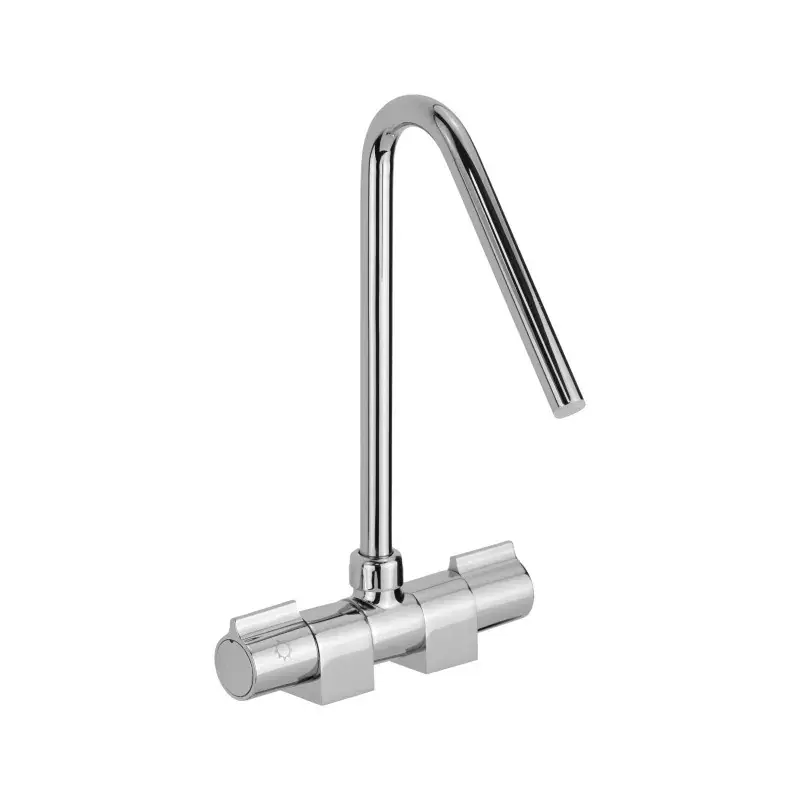 Vendita Finale Mezclador de fregadero de cocina con caño alto abatible apto para caravanas y barcos Elka Tip-up SHP-3110.CN1