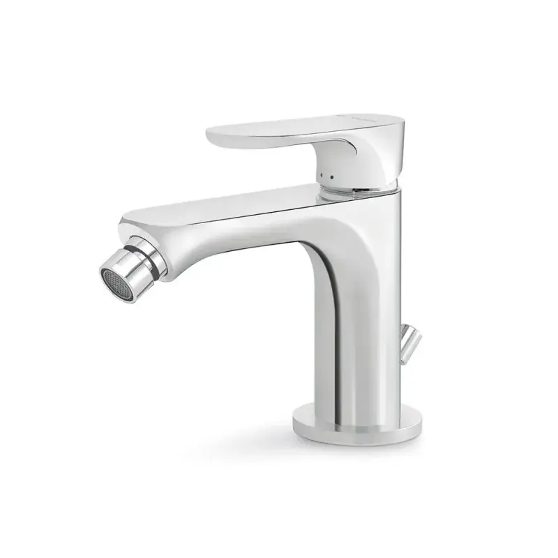 Quantità Limitata Mezclador de bidé de 122 mm de altura con desagüe 1"1/4 Newform Linfa II 69425