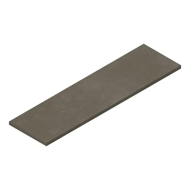 Balda suspendida 1800 x 500 mm para lavabo sobre encimera, acabado gris cemento Ercos Teo BETEOCTOPP1804 Occasione Imperdibile