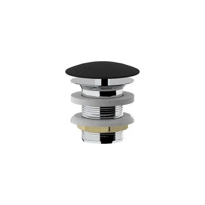Compra Online Desagüe redondo clic-clac 1‘‘1/4 con tapón cerámico color negro mate Ercos BTSCANVR67