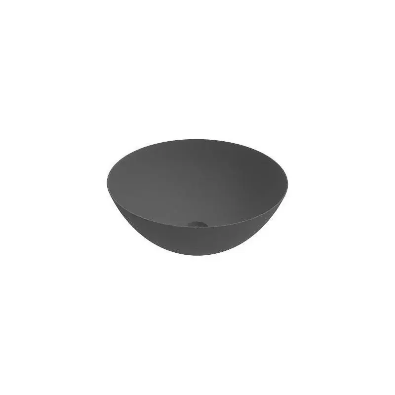 Lavabo sobre encimera de cerámica gris mate de 416x155 mm Ercos Musa BLCERBMUSA0001 Acquista Ora
