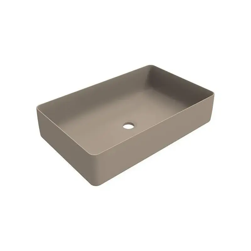 Promozione Esclusiva Lavabo sobre encimera color capuchino mate 580x360 mm Ercos Musa BLCERPMUSA0012
