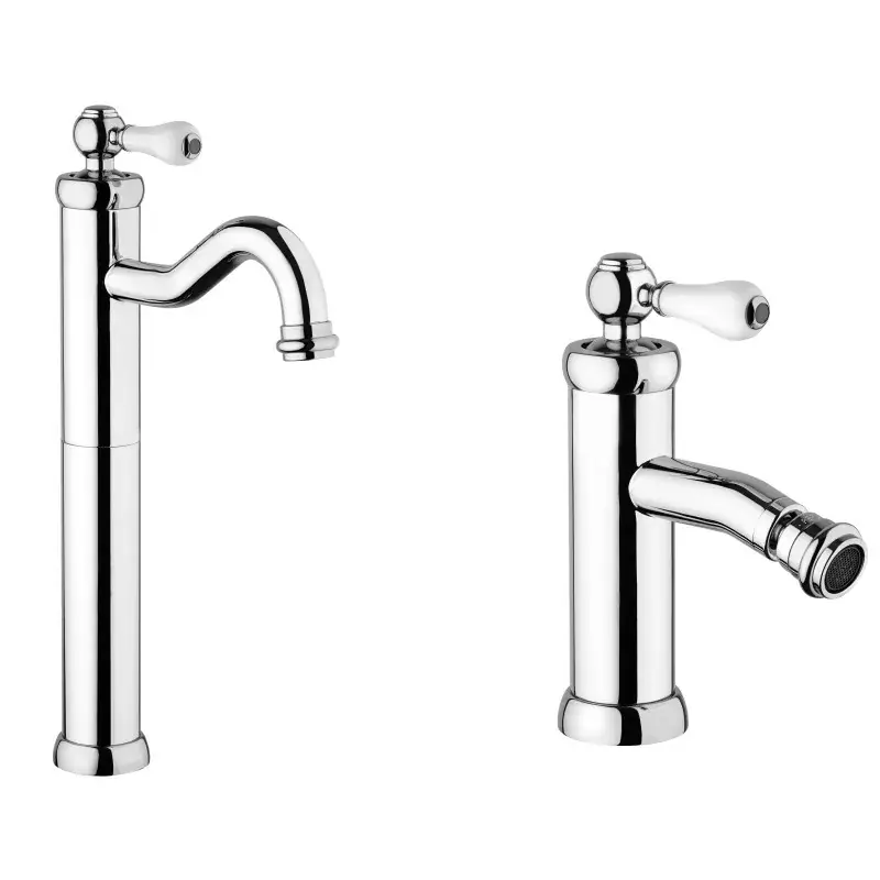 Affare Mezclador de lavabo tipo alto y bidé estilo retro Piralla Como KITCOMO2
