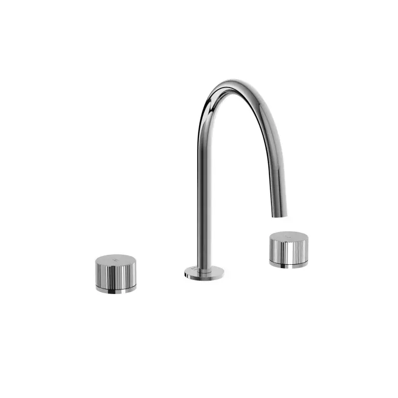 Mezclador de lavabo de 3 orificios con caño fijo Paffoni Jo JO052CR Economico