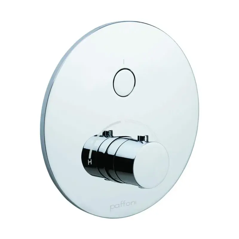 Promozione Mezclador de ducha empotrado con 1 función solo parte externa Paffoni Compact Box CPM013CR