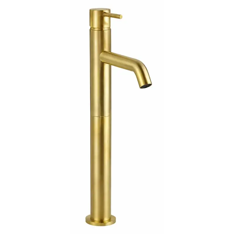 copy of Mezclador de lavabo alto color en oro cepillado Gattoni Easy 2384/23SG Professionale