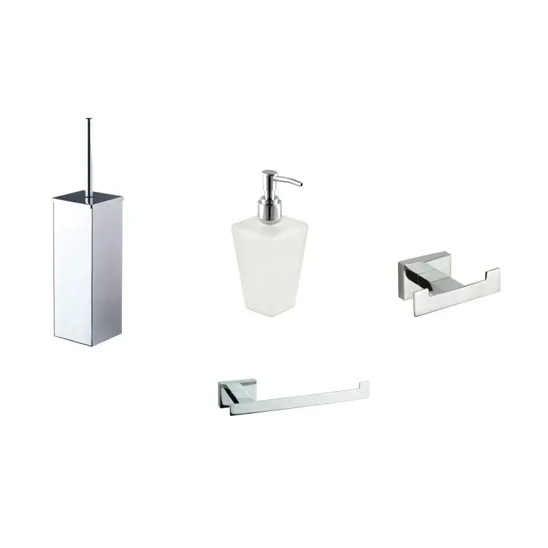 A Buon Prezzo Conjunto de accesorios de baño con fijaciones incluidas I Crolla Zurigo KITZURIGO2