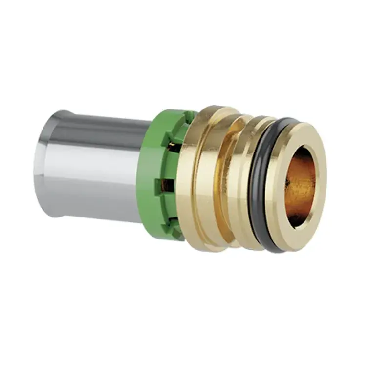 Nuovo Arrivo Racores de presión multi-crimpadora para tubos multicapa con clips de fijación Caleffi 359