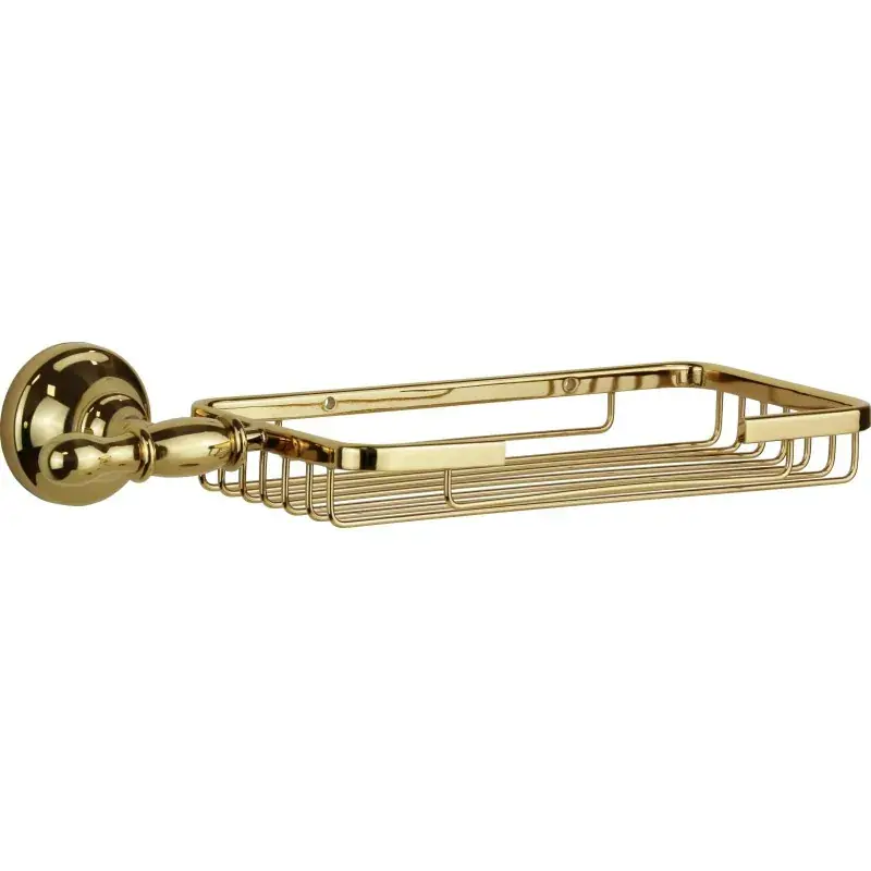 Parrilla portaesponjas de latón dorado Capannoli Serie900 917 RR Occasione Imperdibile