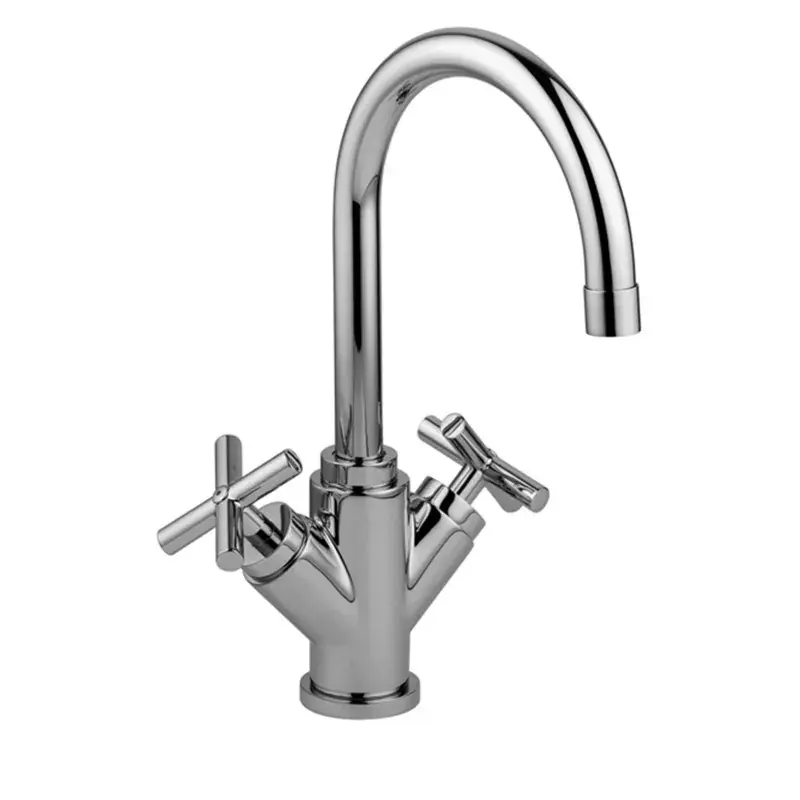 Mezclador de lavabo con caño giratorio Paffoni Quattro QTV077CR Spedito Oggi