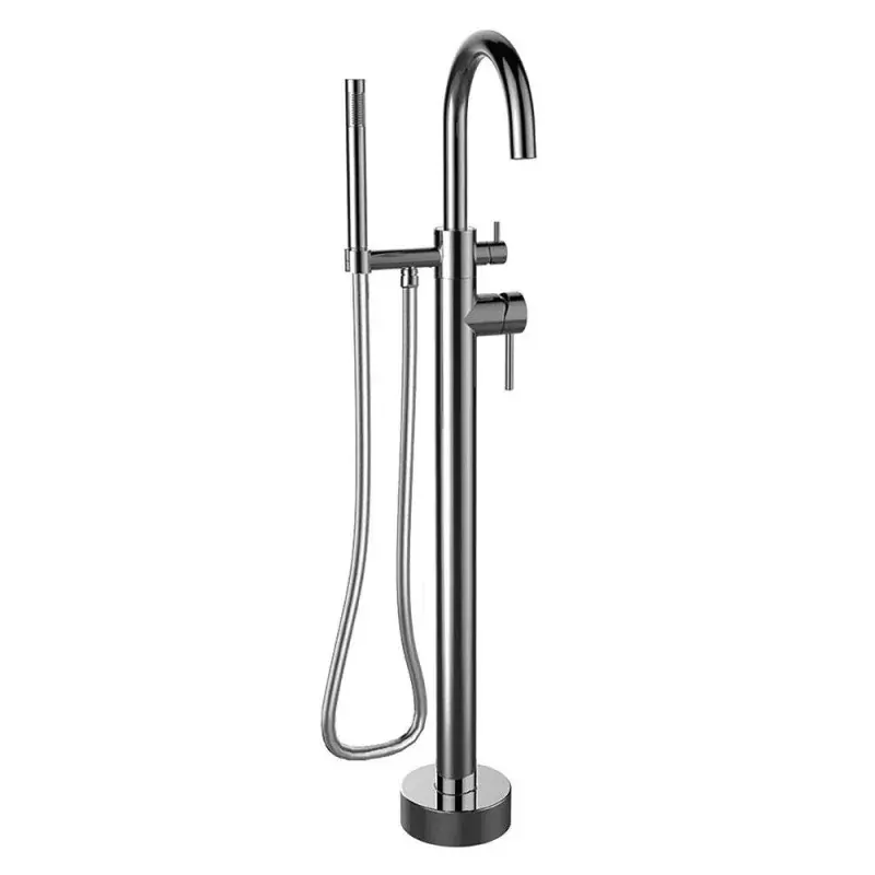 Nuova Collezione Mezclador de suelo para bañera con teleducha y flexible Paini Cox 78CR136AAP