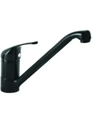 Acquista Ora Monomando de fregadero de cocina de caño bajo en color negro brillo Gattoni URANO 0200/PC0N