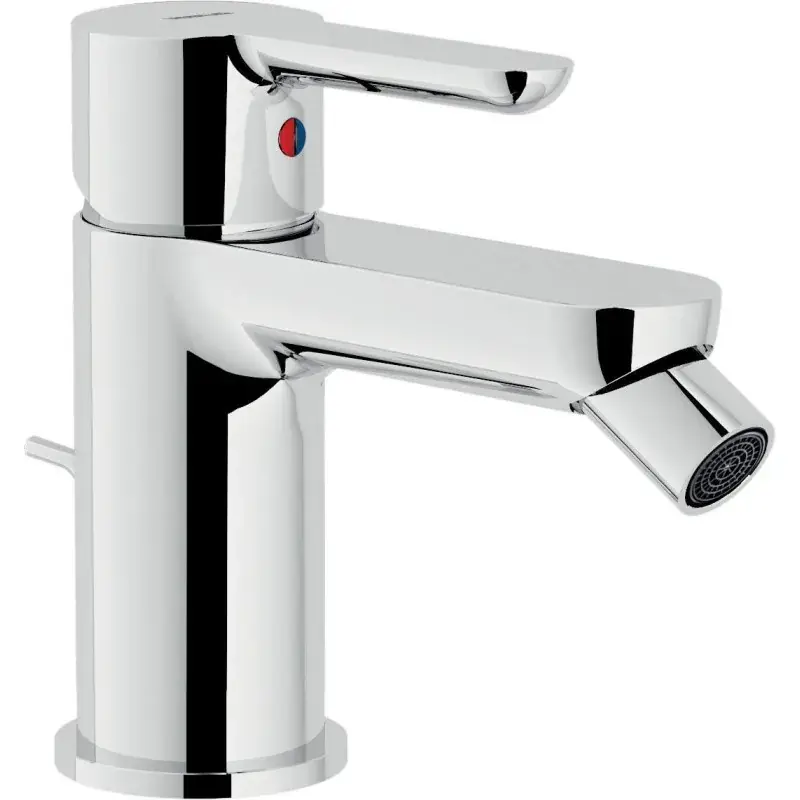 Monomando de bidé con desagüe automático Nobili Abc AB87119/1CR Prezzo Scontato