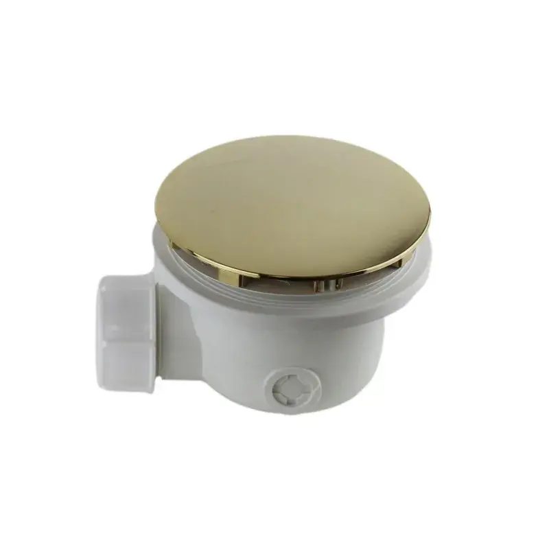 Desagüe de Plato ducha estándar Ø90 mm tapa dorado Vicario 836-ORO Offerta Lampo