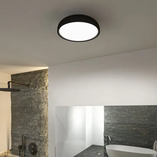 Subito Disponibile Paulmann Oka Plafoniera LED IP44 CCT nera